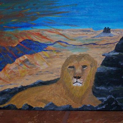 vieux lion  $65.00