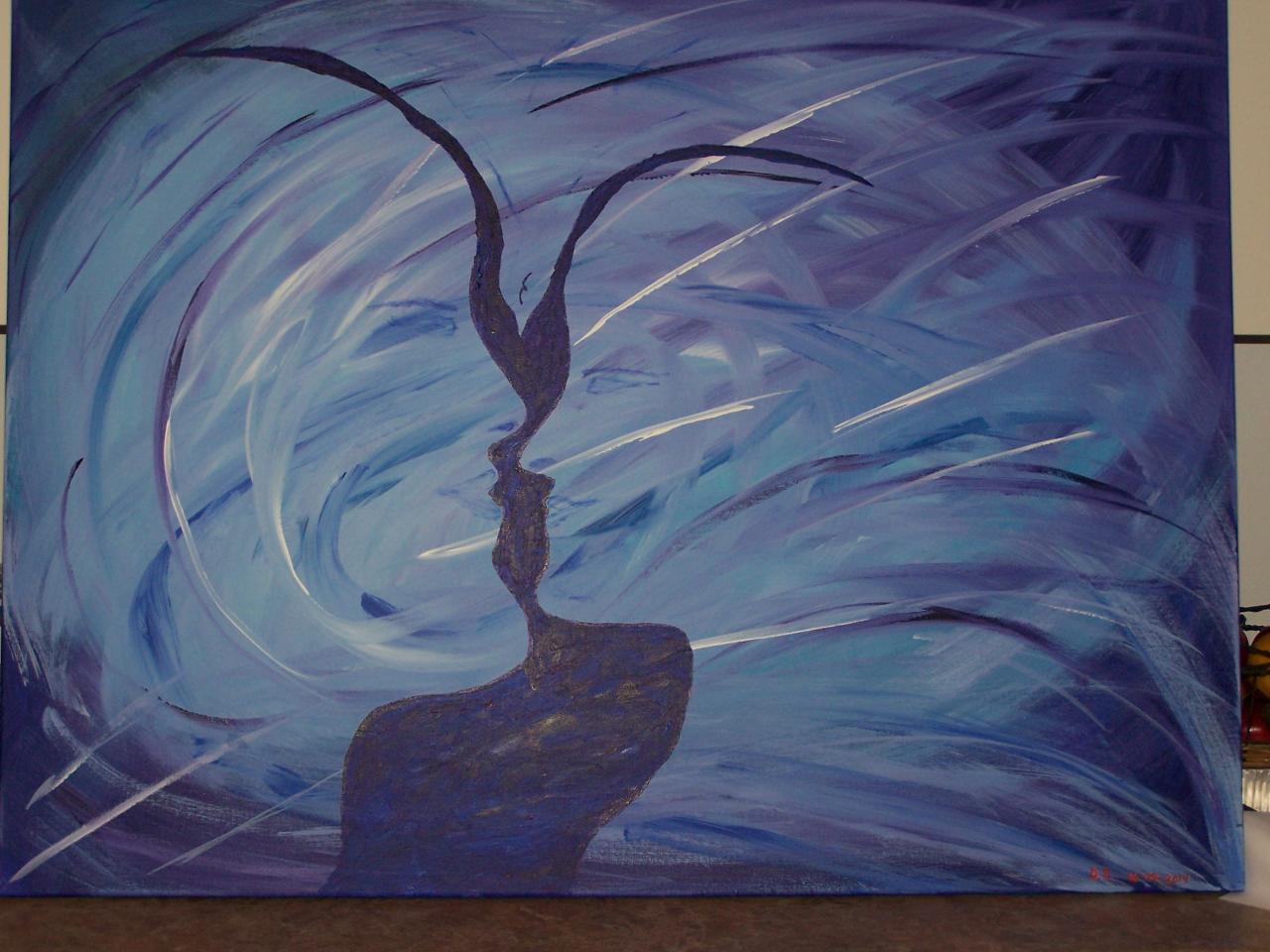 Visage caché illusion  $265.00