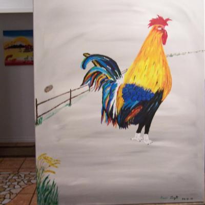 coq dans base court $ vendu