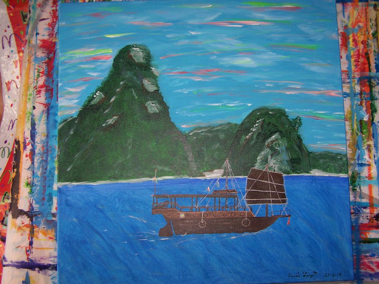 bateau d'Indonésie $135.00