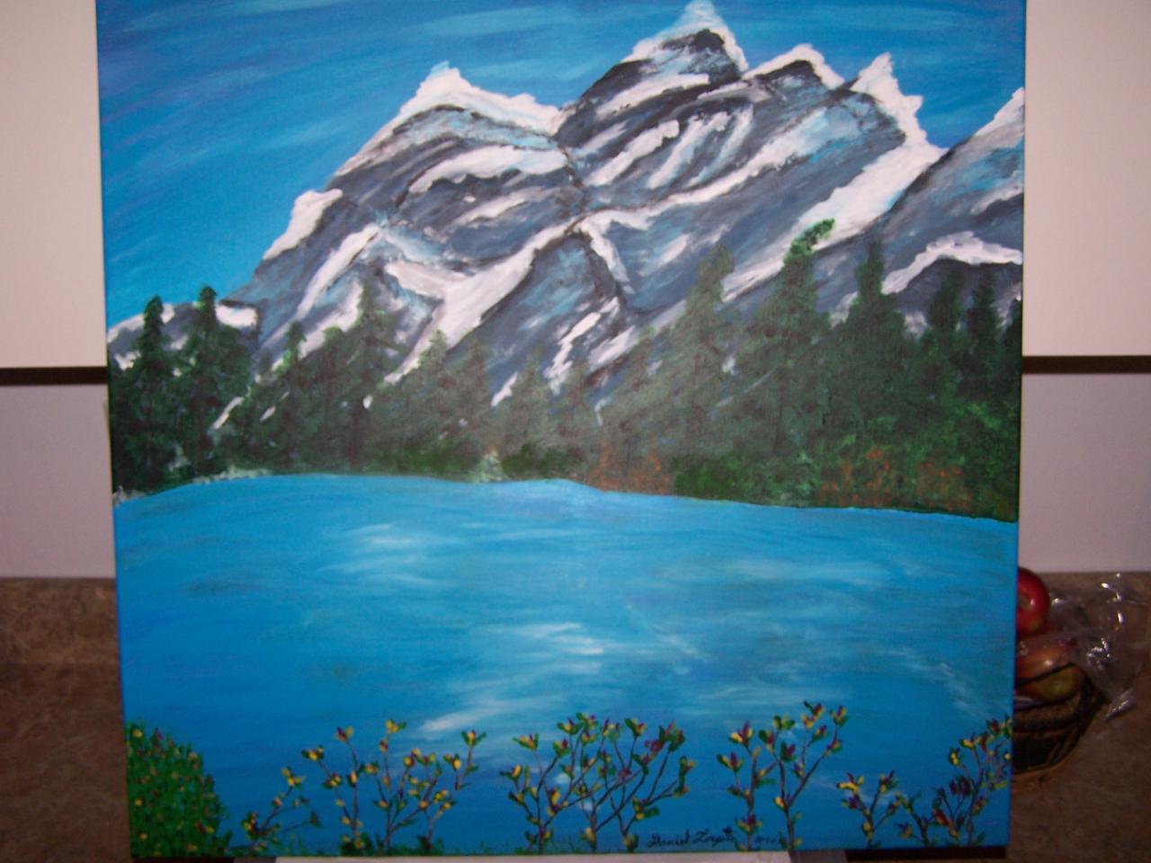 lac et montage en Alaska  $85.00