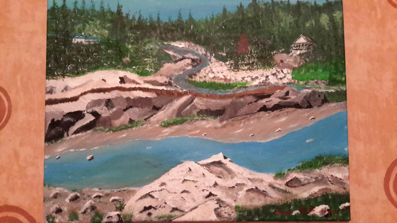 petite rivière près de st-simeon  $65.00