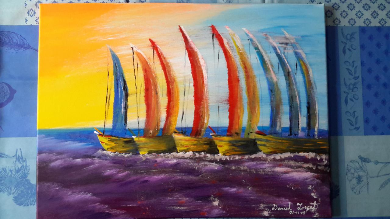 Course de voiliers /$165.00