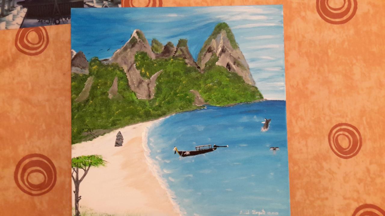 plage au Brésil  $100.00