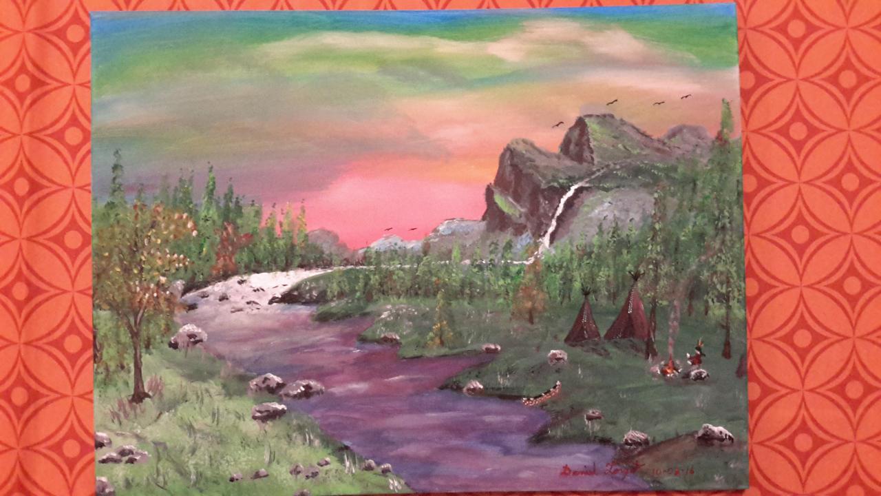 Rivière tumultueuse  24