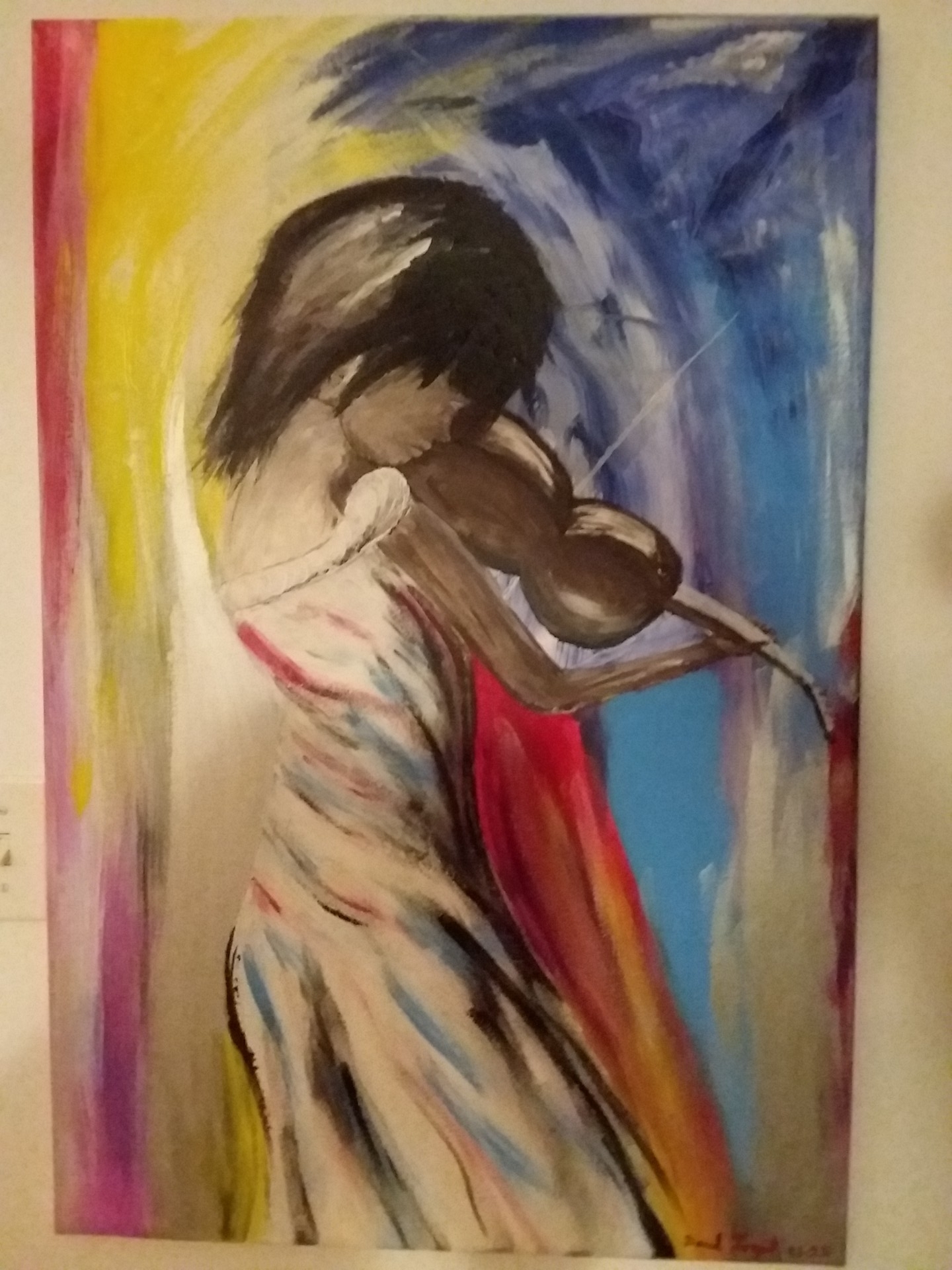 La femme au violon 